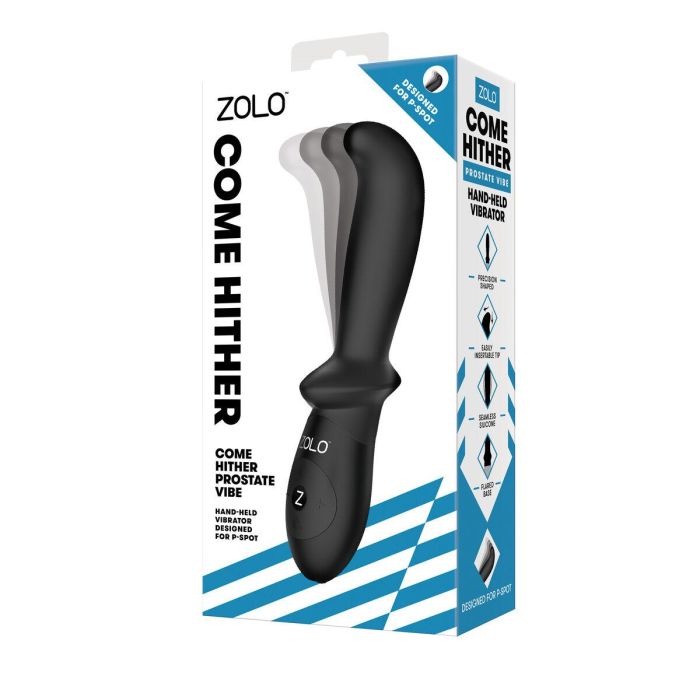 Vibrador Anal Negro Zolo Negro 2