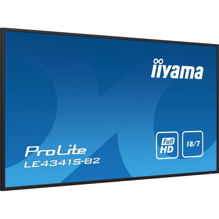 IIYAMA LE4341S-B2 Pantalla 43" (108cm) IPS Full HD 1920x1080 con 3xHDMI, VGA para Señalización Digital 18/7 6 IIYAMA LE4341S-B2 Pantalla 43" (108cm) IPS Full HD 1920x1080 con 3xHDMI, VGA para Señalización Digital 18/7 6