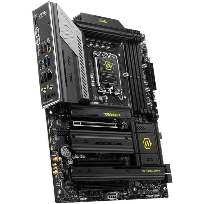 MSI MAG Z890 TOMAHAWK WiFi Placa Base Intel Z890 LGA 1851 (Socket V1) DDR5 ATX con Wi-Fi 7 y 5 Gigabit Ethernet para Intel Core Ultra 3 MSI MAG Z890 TOMAHAWK WiFi Placa Base Intel Z890 LGA 1851 (Socket V1) DDR5 ATX con Wi-Fi 7 y 5 Gigabit Ethernet para Intel Core Ultra 3