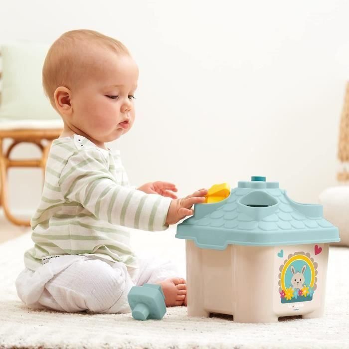 Ecoiffier 7914 Clasificador de Formas Casita de Animales, Juguete Educativo para Bebés, 4 Formas y Bloques, Coordinación Mano-Ojo y Lógica 1 Ecoiffier 7914 Clasificador de Formas Casita de Animales, Juguete Educativo para Bebés, 4 Formas y Bloques, Coordinación Mano-Ojo y Lógica 1