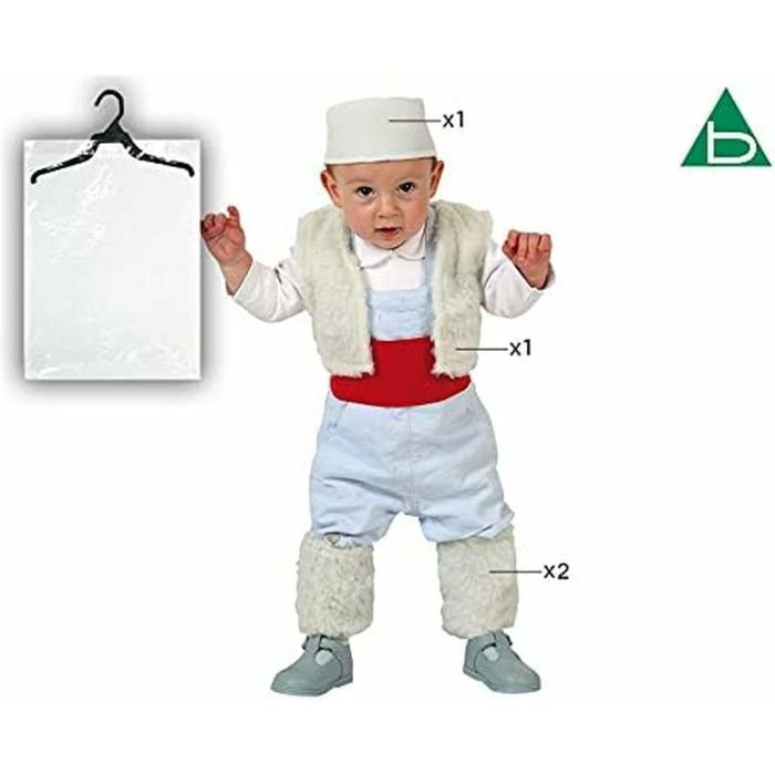 Disfraz para Bebés Blanco Navidad 6 Disfraz para Bebés Blanco Navidad 6