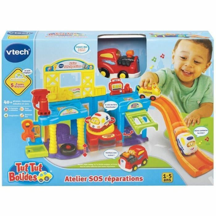 Playset Vtech TUT TUT BOLIDES Workshop Sos Reparations 1 Playset Vtech TUT TUT BOLIDES Workshop Sos Reparations 1
