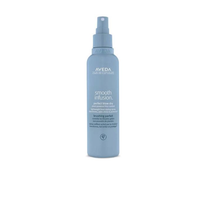 Aveda SMOOTH INFUSION PERFECT BLOW DRY 200ML - Spray para cabello suave, protección 72h contra frizz, fórmula vegana