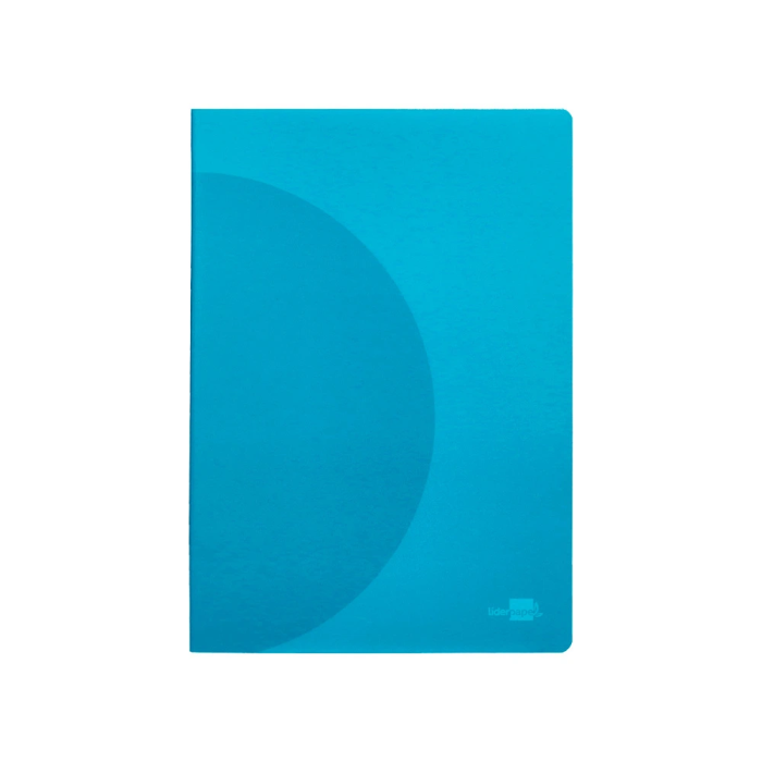 Liderpapel Libreta A4 90gr Pauta 5 2,5mm con Margen y Tapa de Plástico Colores Surtidos 48 Hojas 2