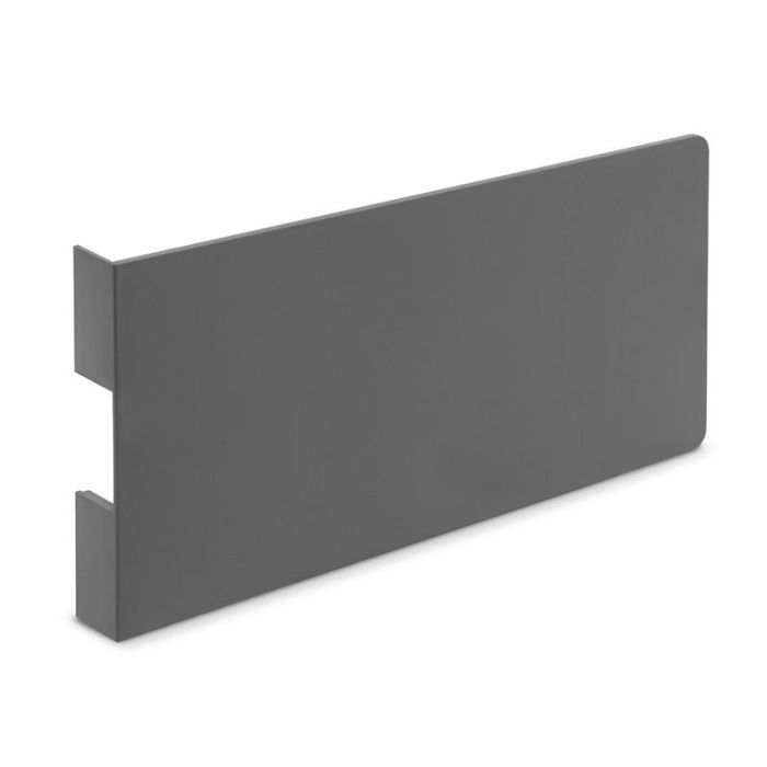 Effegi Brevetti Tapa para Mecanismo Slimwinch de Herraje Embutido, Acabado Gris