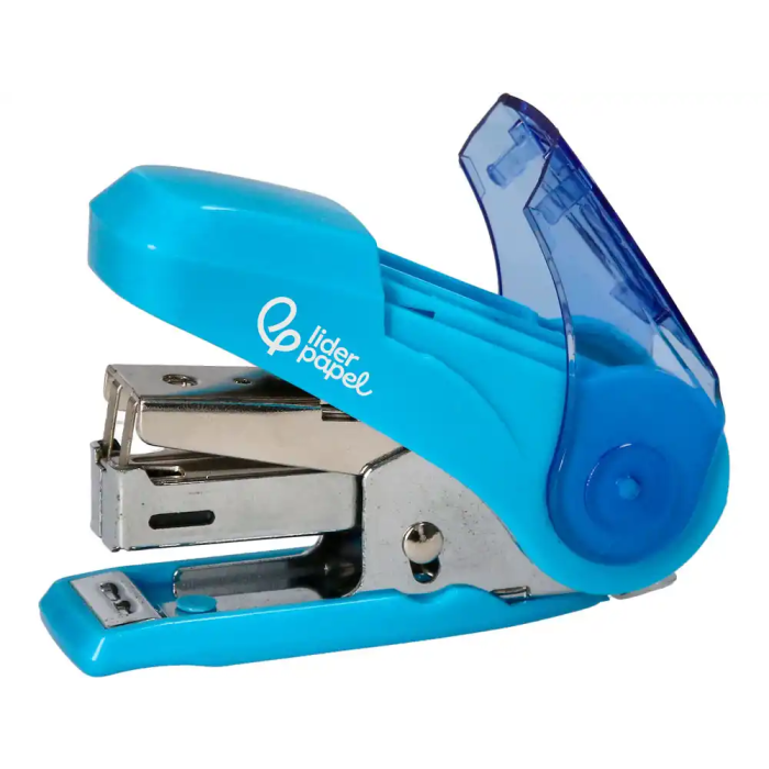 Liderpapel Grapadora Micro Nº10 12 Hojas con Regalo Funda y 1000 Grapas Colores Surtidos 5