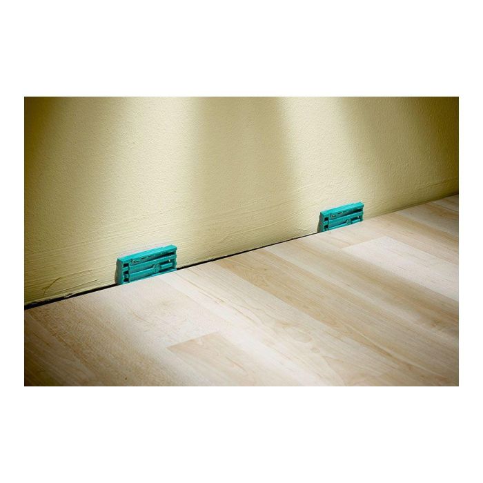 Wolfcraft 6946000 Set de 30 Cuñas Universales 35x6x60 mm, para Juntas de Dilatación y Distanciadores, Inserción Estable