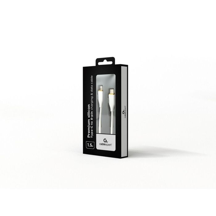 Cargador GEMBIRD CC-USB2S-CM8PM-1.5M-W 2 Cargador GEMBIRD CC-USB2S-CM8PM-1.5M-W 2