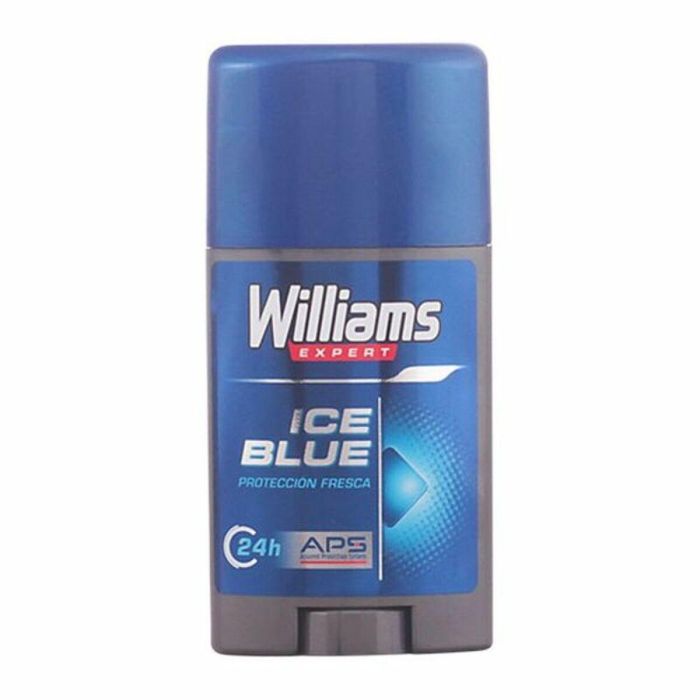 Williams ICE BLUE Desodorante Stick para Hombre 75 ml - Protección y Frescura Duradera