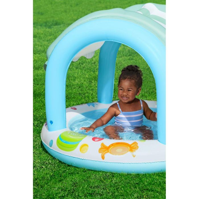 Bestway Piscina Hinchable Infantil Aro Tienda de Helados 104x84 cm +2 Años Jardin 52638 8