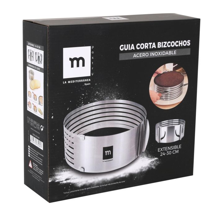 La Mediterranea Guia Corta Bizcochos 24-30 cm (12 Unidades)