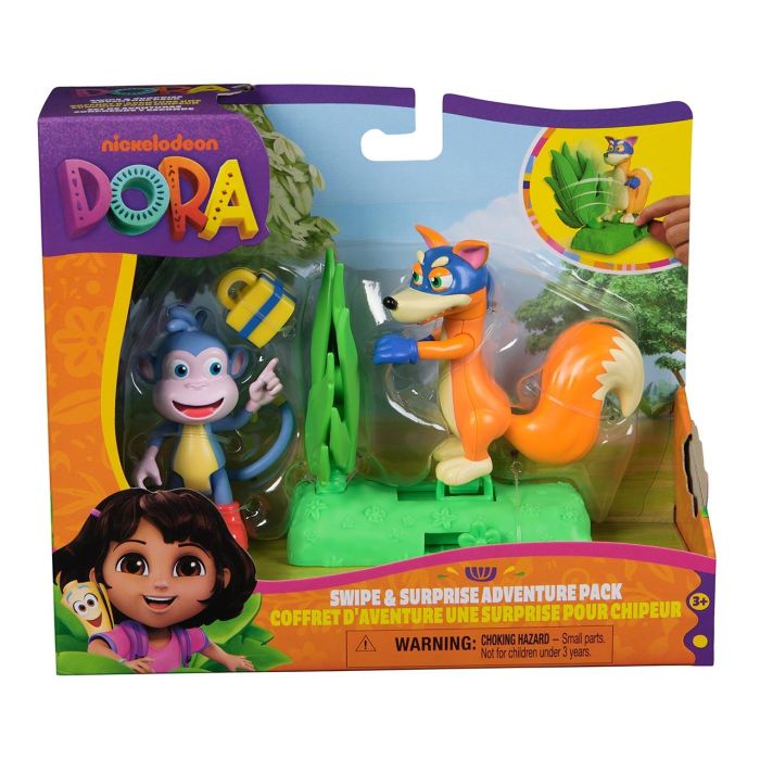 Spin Master 6073672 Pack Figuras Botas y Swiper Dora la Exploradora +3 Años 1 Spin Master 6073672 Pack Figuras Botas y Swiper Dora la Exploradora +3 Años 1