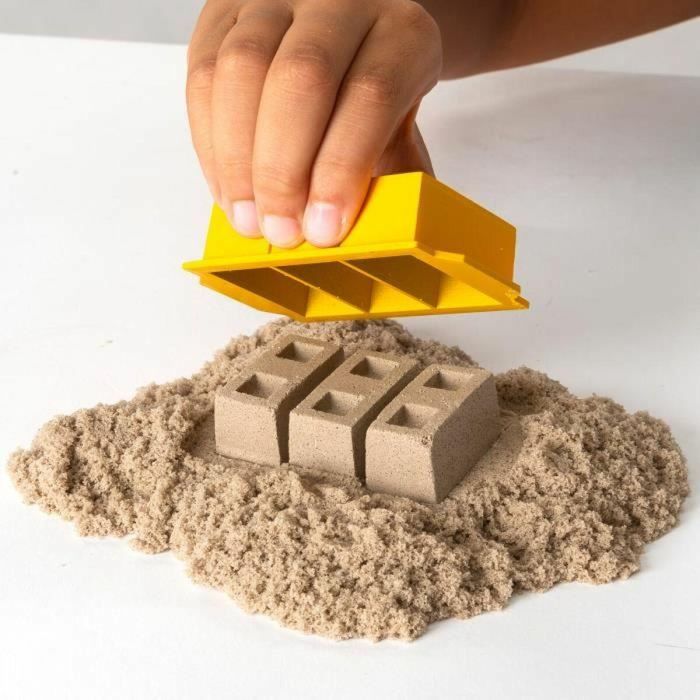 Kinetic Sand KIN0778988543641 Set de Construcción de Arena Cinética – Excava y Demuele con 454g de Arena Natural 2