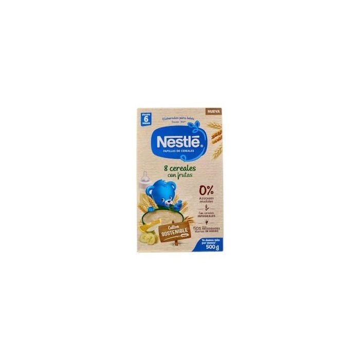 Nestle 8 Cereales Con Frutas 500 G