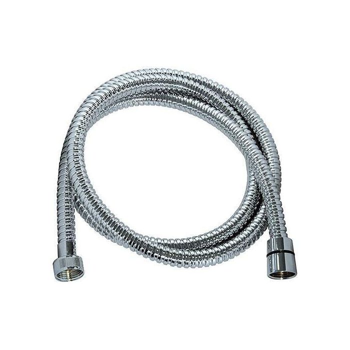 Edouard Rousseau ROU3047404204839 Flexo de ducha Acero Inoxidable Cromado Doble Grapa 1,75m Anti-Torsión