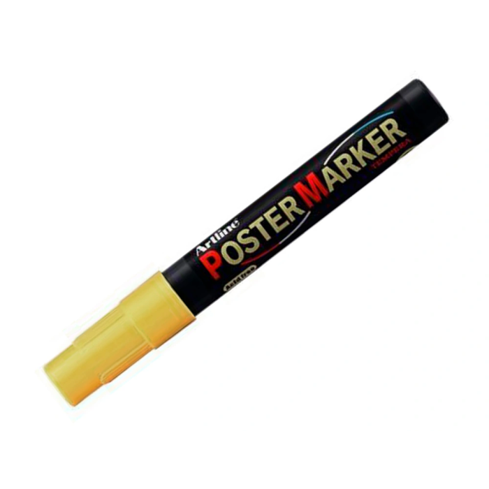 Artline Rotulador EPP-4 Poster Marker Punta Redonda 2 mm Metalizado Oro 2