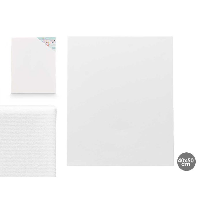 Lienzo Blanco 40x50 cm Pincello - Madera y Lienzo (18 Unidades) Lienzo Blanco 40x50 cm Pincello - Madera y Lienzo (18 Unidades)