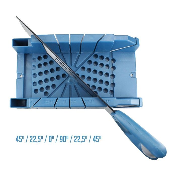 Sierra ingletadora Ferrestock Azul 8 Sierra ingletadora Ferrestock Azul 8