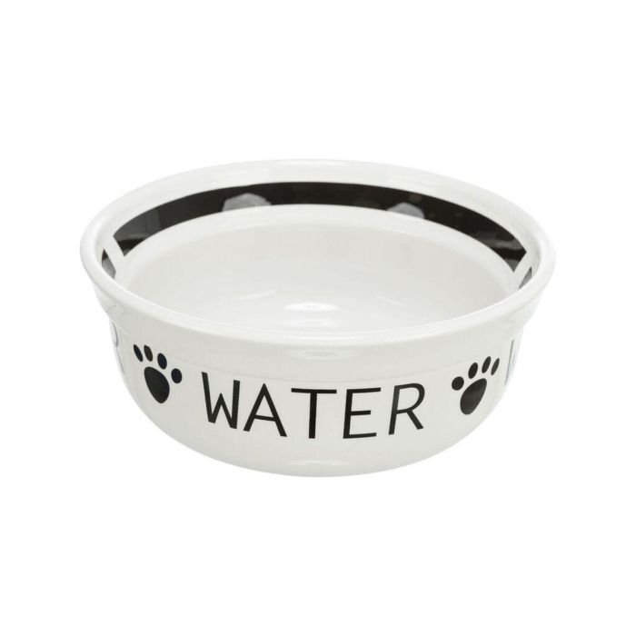 Comedero para Perro Trixie Blanco Negro Ø 13 cm 250 ml 0 Comedero para Perro Trixie Blanco Negro Ø 13 cm 250 ml 0