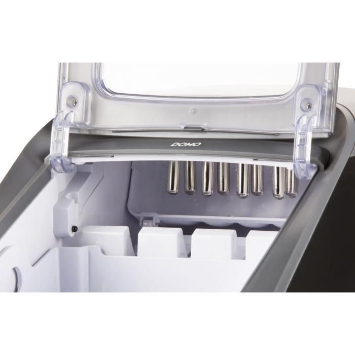 Máquina de hielo profesional - DOMO - DO9247IB - 2,8 litros - 145 W - Cubitos de hielo en 8 min 4 Máquina de hielo profesional - DOMO - DO9247IB - 2,8 litros - 145 W - Cubitos de hielo en 8 min 4
