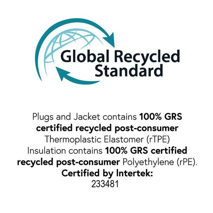 eSTUFF INFINITE Super Soft USB-C to Lightning Cable 2m White - 100% Recycled PVC Free Plastic 2 eSTUFF INFINITE Super Soft USB-C to Lightning Cable 2m White - 100% Recycled PVC Free Plastic 2