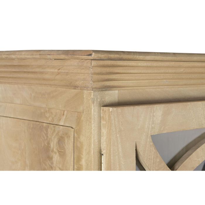 Vitrina Home ESPRIT Natural Madera Madera de mango 120 x 50 x 205 cm 4