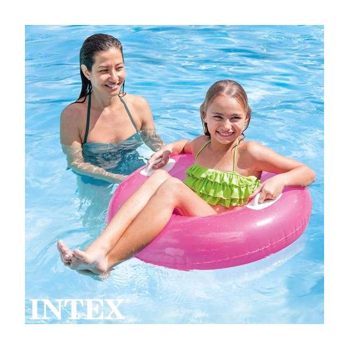 Intex Flotador Rueda Neón 76 cm con Asas (+8 años) - Modelos Surtidos 15