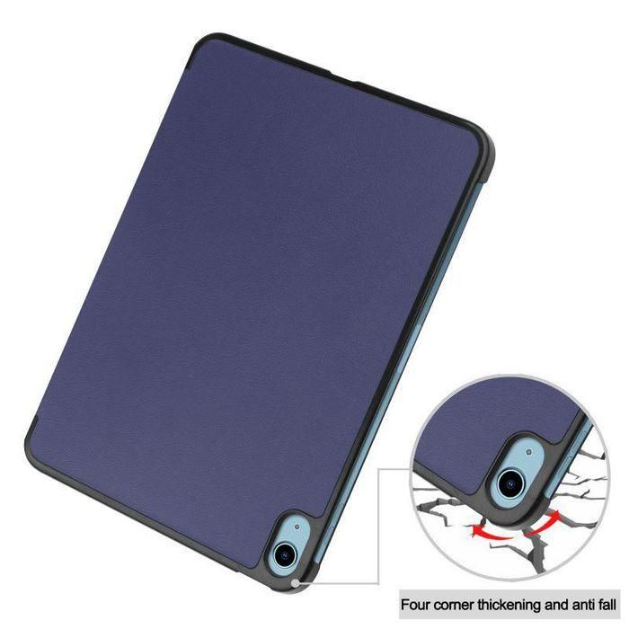 CoreParts For Apple iPad 10th Gen 10.9-inch (2022) Tri-fold Caster Hard Shell Cover with Auto Wake Function - Blue 5 CoreParts For Apple iPad 10th Gen 10.9-inch (2022) Tri-fold Caster Hard Shell Cover with Auto Wake Function - Blue 5