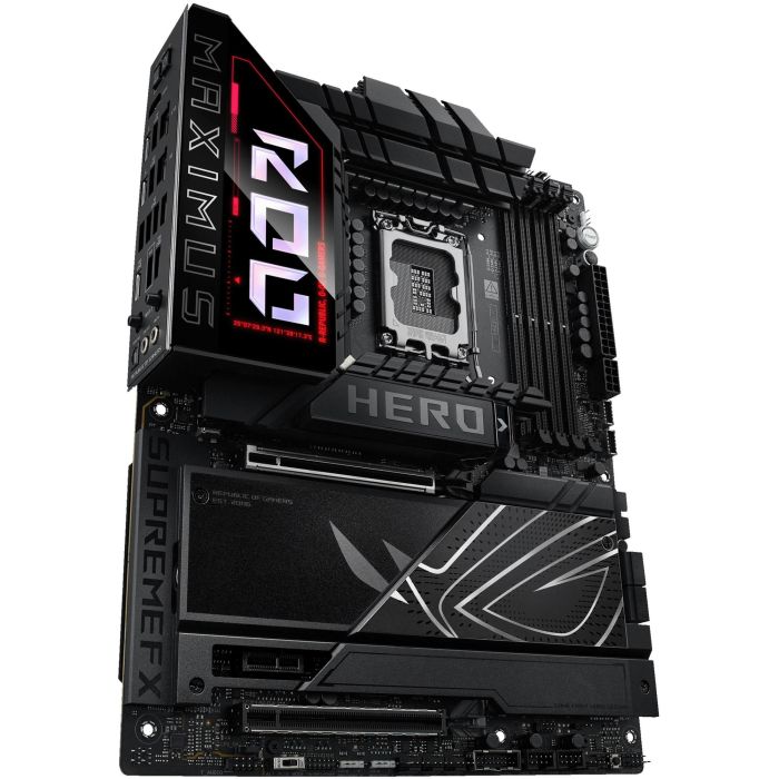 Asus ROG MAXIMUS Z890 HERO 90MB1ID0-M0EAY0 Placa Base Intel LGA 1851 Z890 4DDR5 WiFi 7 ATX 9 Asus ROG MAXIMUS Z890 HERO 90MB1ID0-M0EAY0 Placa Base Intel LGA 1851 Z890 4DDR5 WiFi 7 ATX 9
