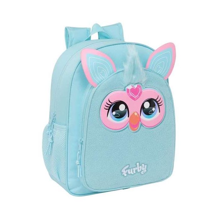 Safta Mochila Junior Adaptable a Carro Furby 32x38x12 cm 0 Safta Mochila Junior Adaptable a Carro Furby 32x38x12 cm 0