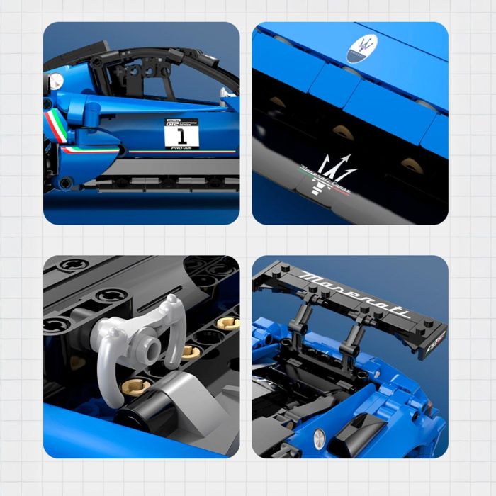 Maserati Gt2 1:14 549 Pzas C57013W 5 Maserati Gt2 1:14 549 Pzas C57013W 5