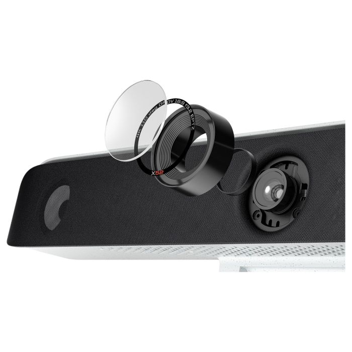 HP Poly Studio X52 Barra de Videoconferencia Todo en Uno 4K Ultra HD 60 pps 5x Zoom Blanco