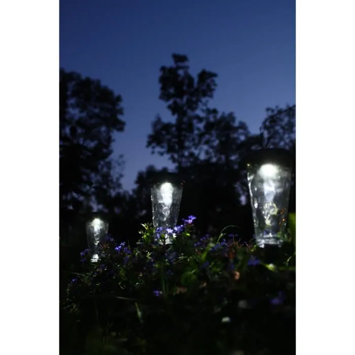 Canopo Set de 3 Balizas Solares 20 Lúmenes Beige 4