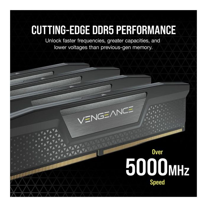 Corsair Kit Dual CMK96GX5M2B6000C30 Vengeance 96 GB DDR5-6000 MHz CL30 para PC/Servidor con Intel XMP 3.0 (2x 48 GB)