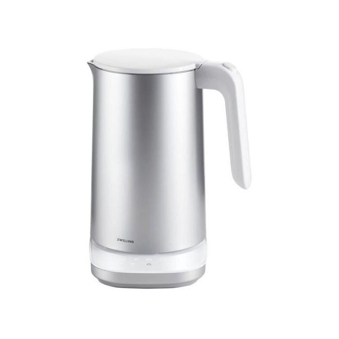 Zwilling ENFINIGY Wasserkocher Pro, Hervidor Eléctrico 1.5L, 1850W, Termostato, Acero Inoxidable, Plata