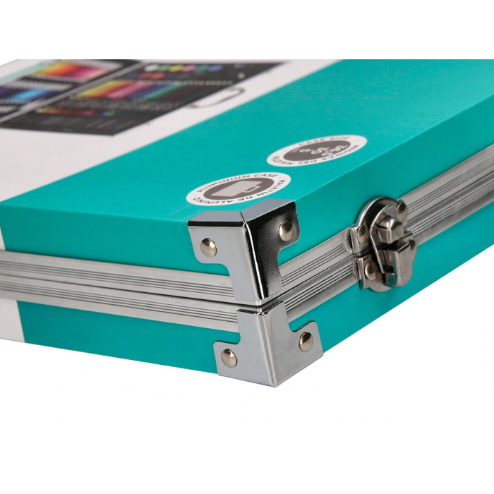 Liderpapel Estuche de Pintura en Aluminio 150 Piezas Maletín 37,8x29,7x4,6 cm 8