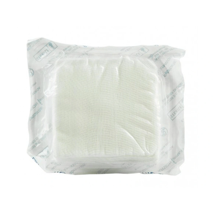 Gasa Estéril Algodón Hidrófilo Libre de Gérmenes, No Desprende Filamentos, Absorción Óptima Caja 100 Unidades 3