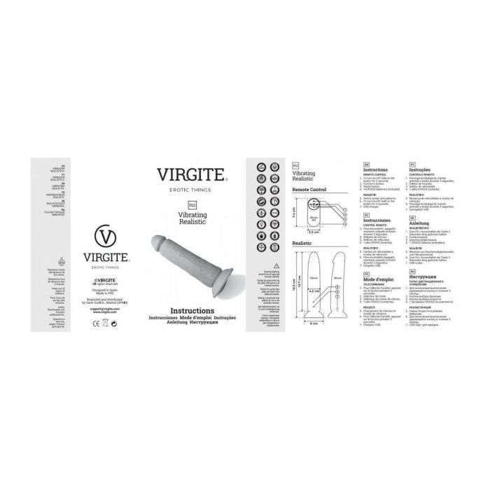 Vibrador realista Virgite 2 Vibrador realista Virgite 2