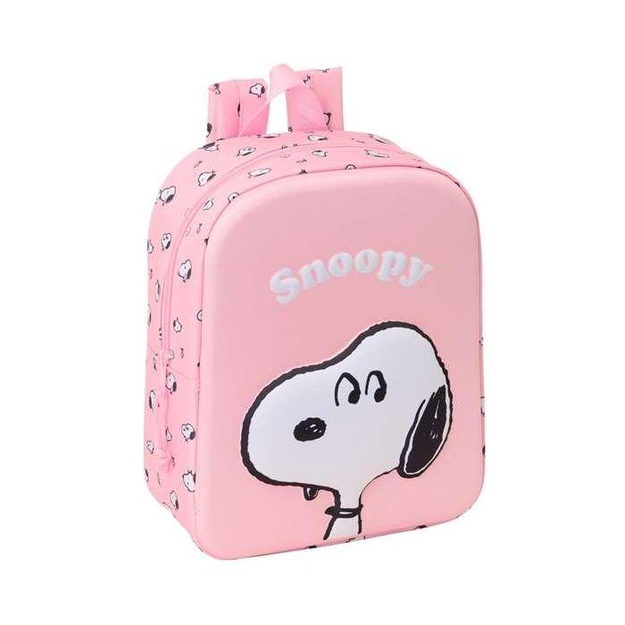 Mochila Safta Guarderia 3D Snoopy 270x220x100 mm Mochila Safta Guarderia 3D Snoopy 270x220x100 mm