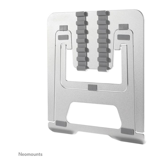 Neomounts NSLS085SILVER Soporte para portátil 10-17" - plegable - compacto - universal, Plata, Aluminio, 25,4 cm (10"), 43,2 cm (17"), 254 - 431,8 mm (10 - 17") 5