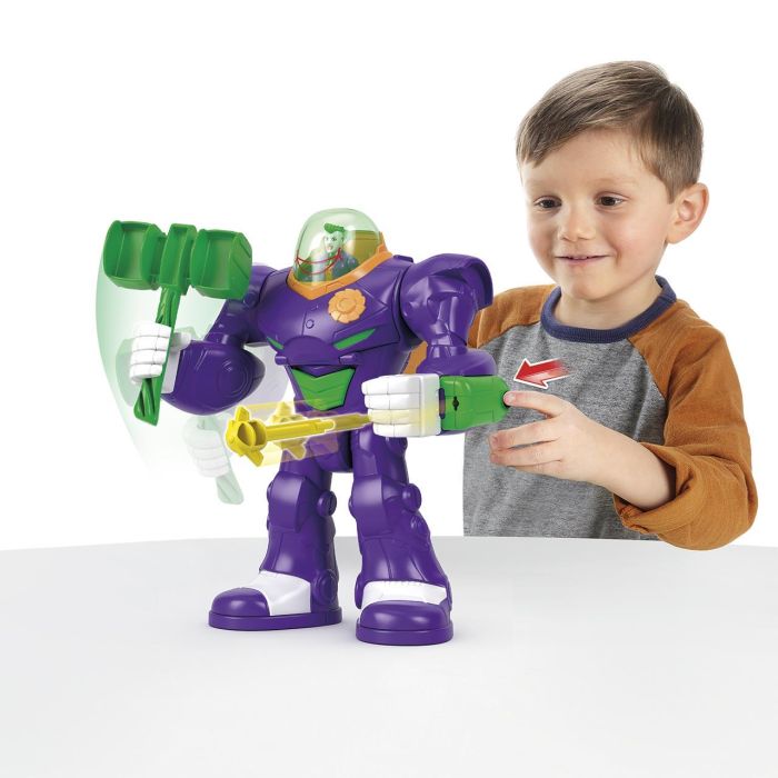Fisher-Price Jdl06 Juguete Hammer Mech Gigante Imaginext DC Super Friends Metal Force con Figura Joker 7,6 cm y Lanzador 1 Fisher-Price Jdl06 Juguete Hammer Mech Gigante Imaginext DC Super Friends Metal Force con Figura Joker 7,6 cm y Lanzador 1