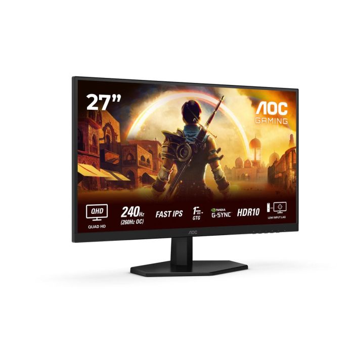 Aoc Monitor Gamer Q27G42ZE 27'' QHD 240Hz IPS Rápido 0.3ms 6