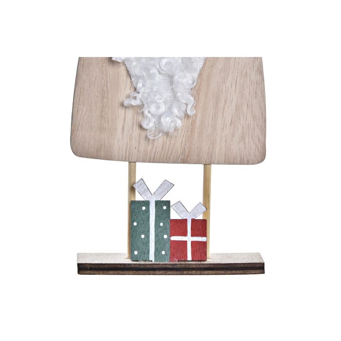 DKD Home Decor Figura Navidad Tradicional Papa Noel, MDF y Poliéster, Colores Surtidos, 4x26x11 cm, Pack de 8 Unidades 2