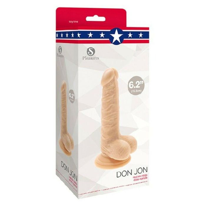 Consolador Realista S Pleasures Don Jon PVC Ø 3,6 cm (13 cm) 1