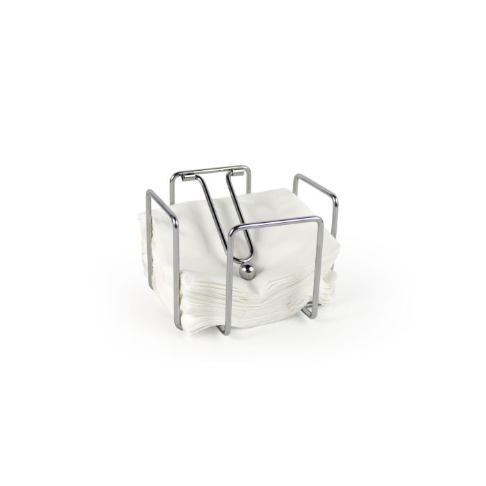 Servilletero Cromado 12x12 cm Coctel My Bar (12 Unidades) 2 Servilletero Cromado 12x12 cm Coctel My Bar (12 Unidades) 2