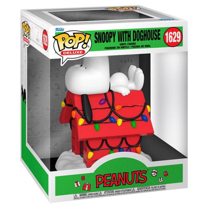 Figura POP Deluxe Peanuts Snoopy with Doghouse 1