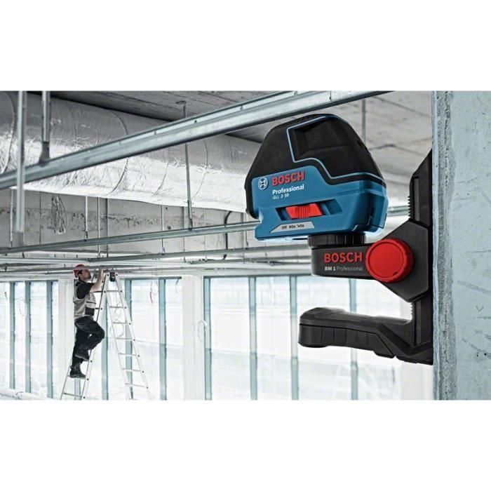 BOSCH PROFESSIONAL Nivel láser de línea GLL 3-50 + BM 1 2 BOSCH PROFESSIONAL Nivel láser de línea GLL 3-50 + BM 1 2