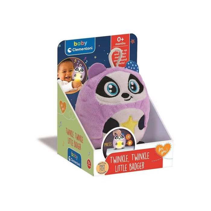 Clementoni Tejón Luminoso, Juguete para Bebés a partir de 0 Meses, Estimulación con Luz, Utiliza 4 Pilas LR44 Clementoni Tejón Luminoso, Juguete para Bebés a partir de 0 Meses, Estimulación con Luz, Utiliza 4 Pilas LR44