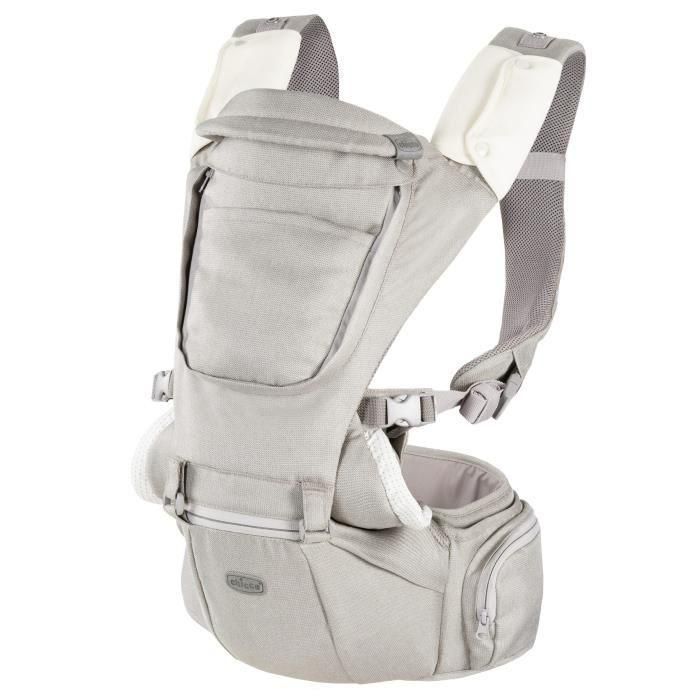 Chicco Portabebés Ergonómico 3 en 1 Asiento de Cadera Ventral y Dorsal desde Nacimiento hasta 15 kg - Hazelwood Chicco Portabebés Ergonómico 3 en 1 Asiento de Cadera Ventral y Dorsal desde Nacimiento hasta 15 kg - Hazelwood