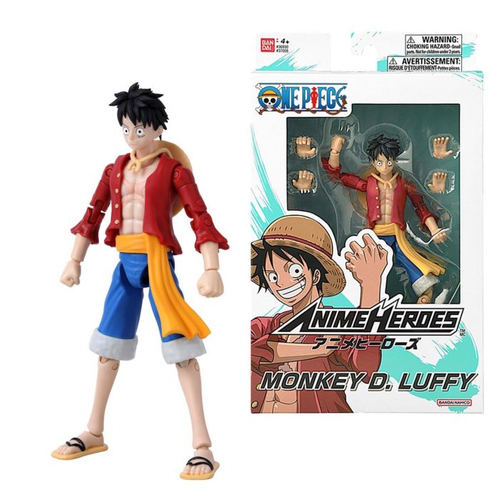 Anime Heroes One Piece Luffy 37008 Bandai